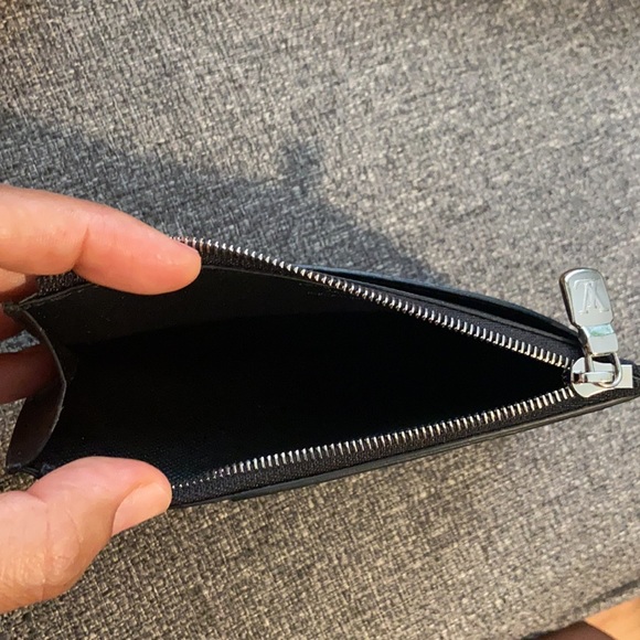 - Coin card holder in Damier graphite - Picture 6 of 6